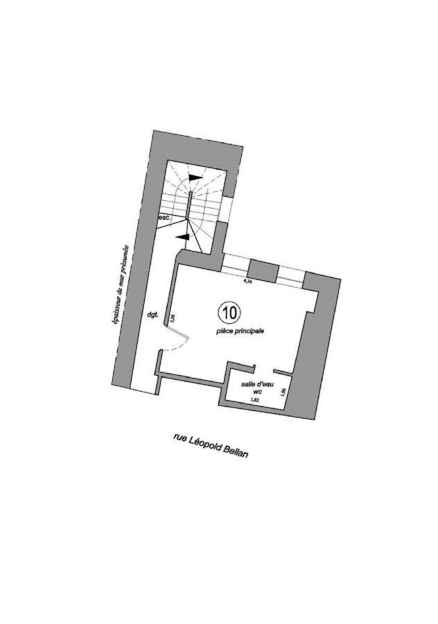 S02434 - Montorgueil Studio Paris Eksteriør bilde